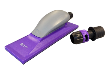 3M 05171 PURPLE+ Víceděrový hoblík 70 mm x 198 mm ,suchý zip, odsávání