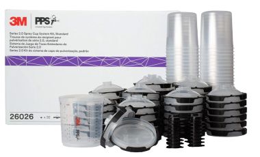 3M 26026 PPS kelímky standard 2.0 125 mikr. 650 ml 50ks