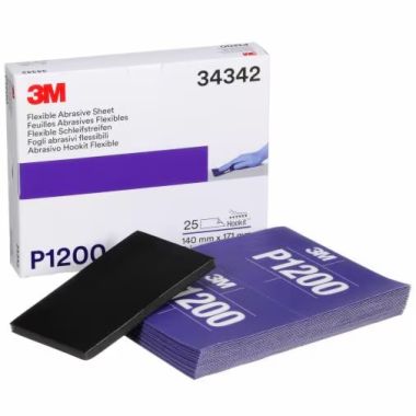 3M 34342 arch brusný flexibilní 141x173mm P1200