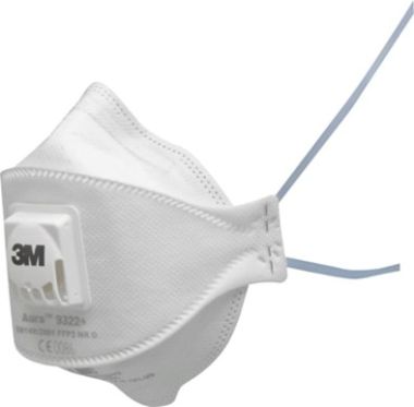 3M 9322 respirátor P2 s ventilkem