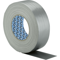 QR-10-190 stříbrná textilní páska 50 mm x 50 m