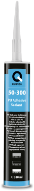 QR-50-300-3103 PU lepící a těsnící hmota bílá 310 ml