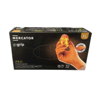 rukavice nitrilové Gogrip oranžové XL 50ks