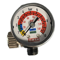 SATA manometr 0-845bs regulátorem