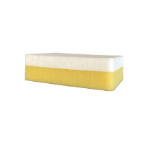 SIA OS-0155.0000.1 aplikační houba žlutobílá 12 x 8 x 3,5 cm